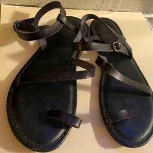 Black Sandals size 7.5